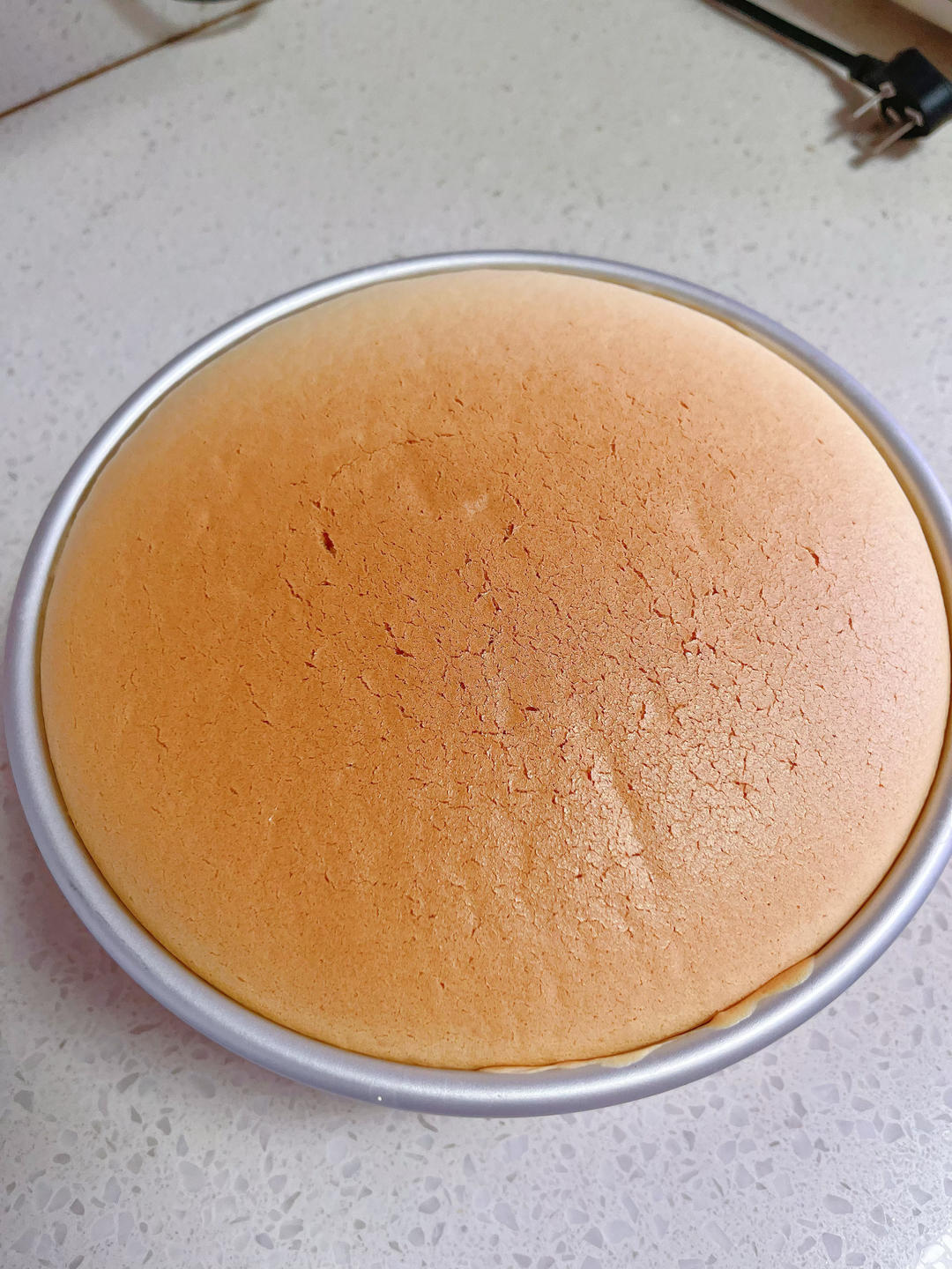 8寸戚风蛋糕（完美不开裂）