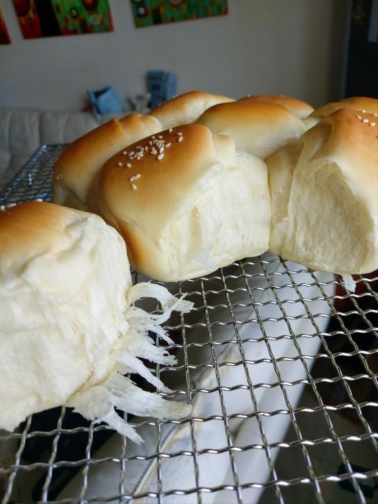 纯奶手撕吐司的做法 步骤1