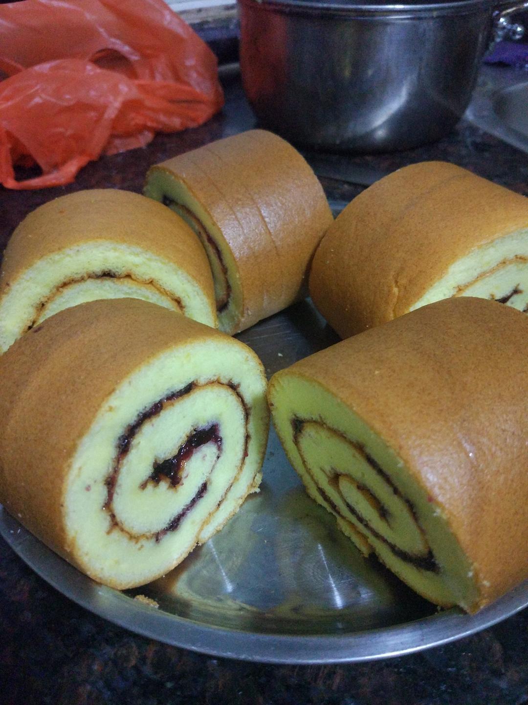 原味蛋糕卷