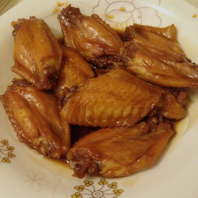 不能再简单的红烧鸡翅