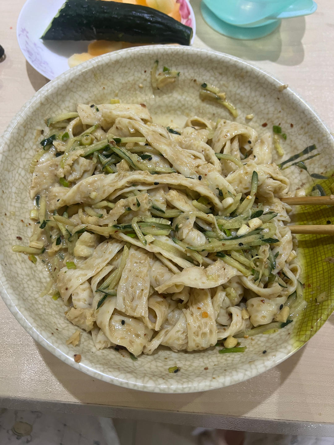 『凉』麻酱牛筋面