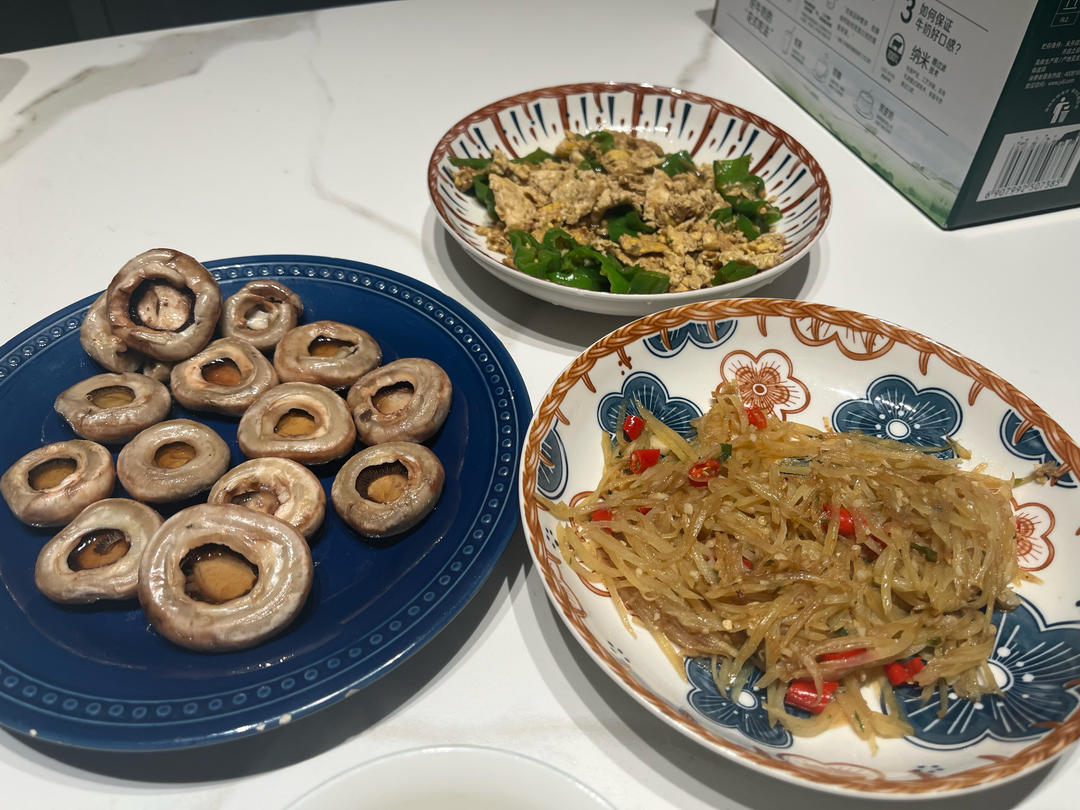 保留最原始鲜味儿的煎口蘑