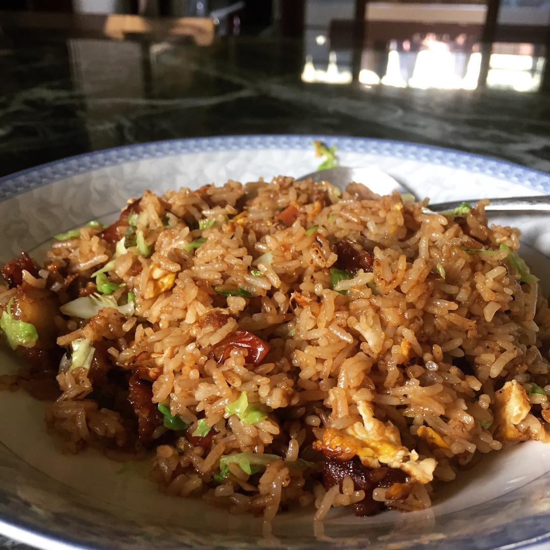 酱油炒饭(超级简单)