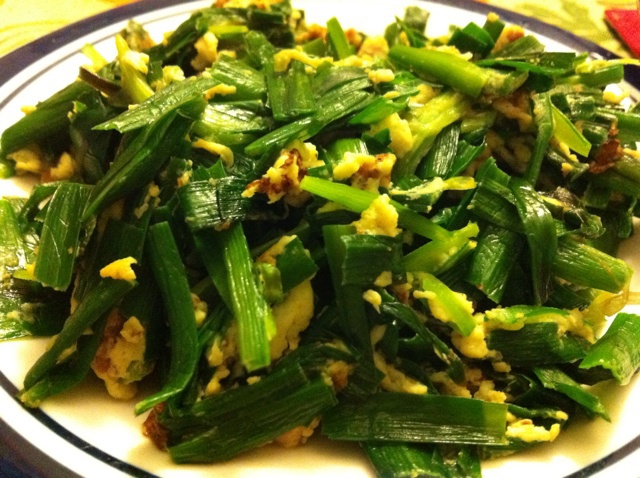 韭菜炒蛋