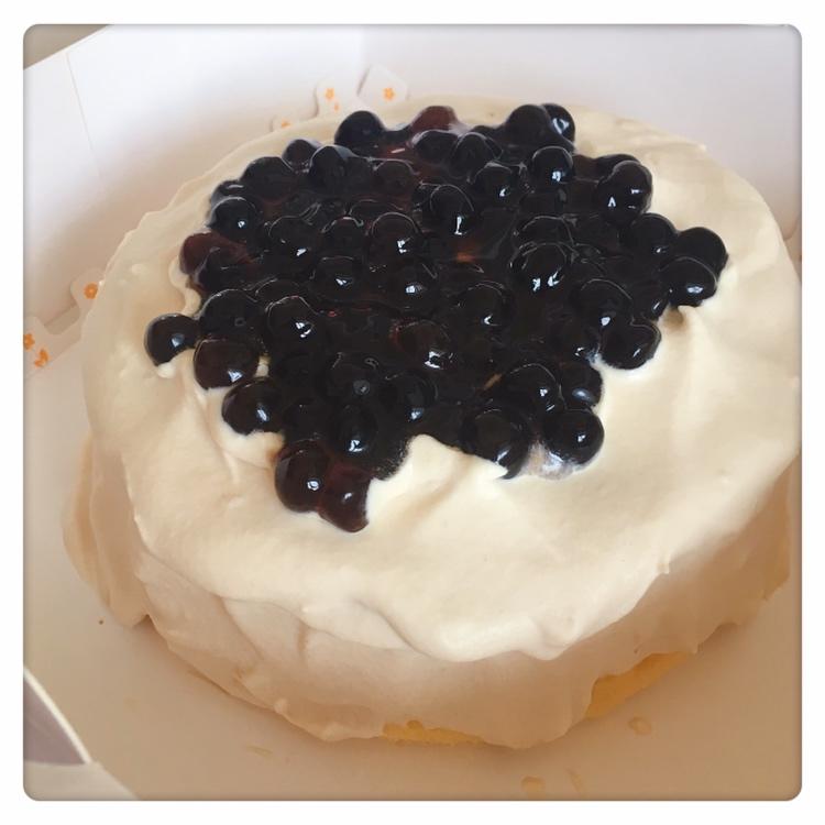 黑糖珍珠爆浆蛋糕