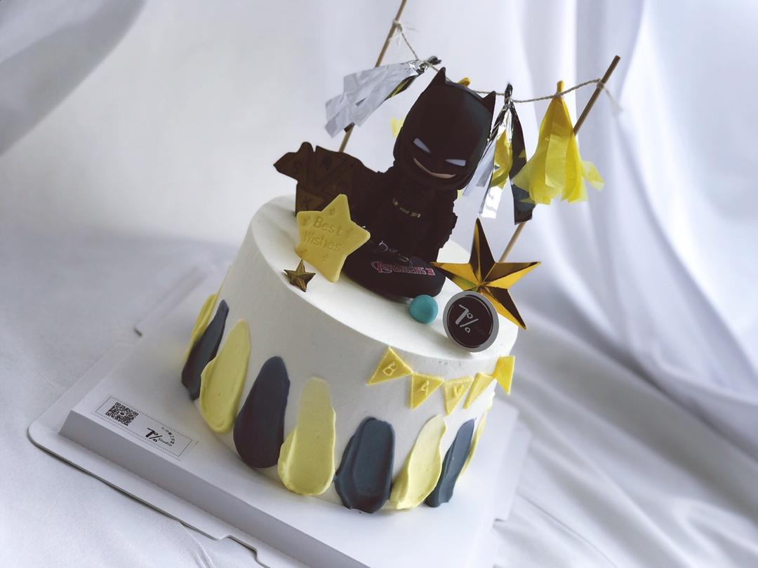 抹面，如何抹出一个渐变色的蛋糕。