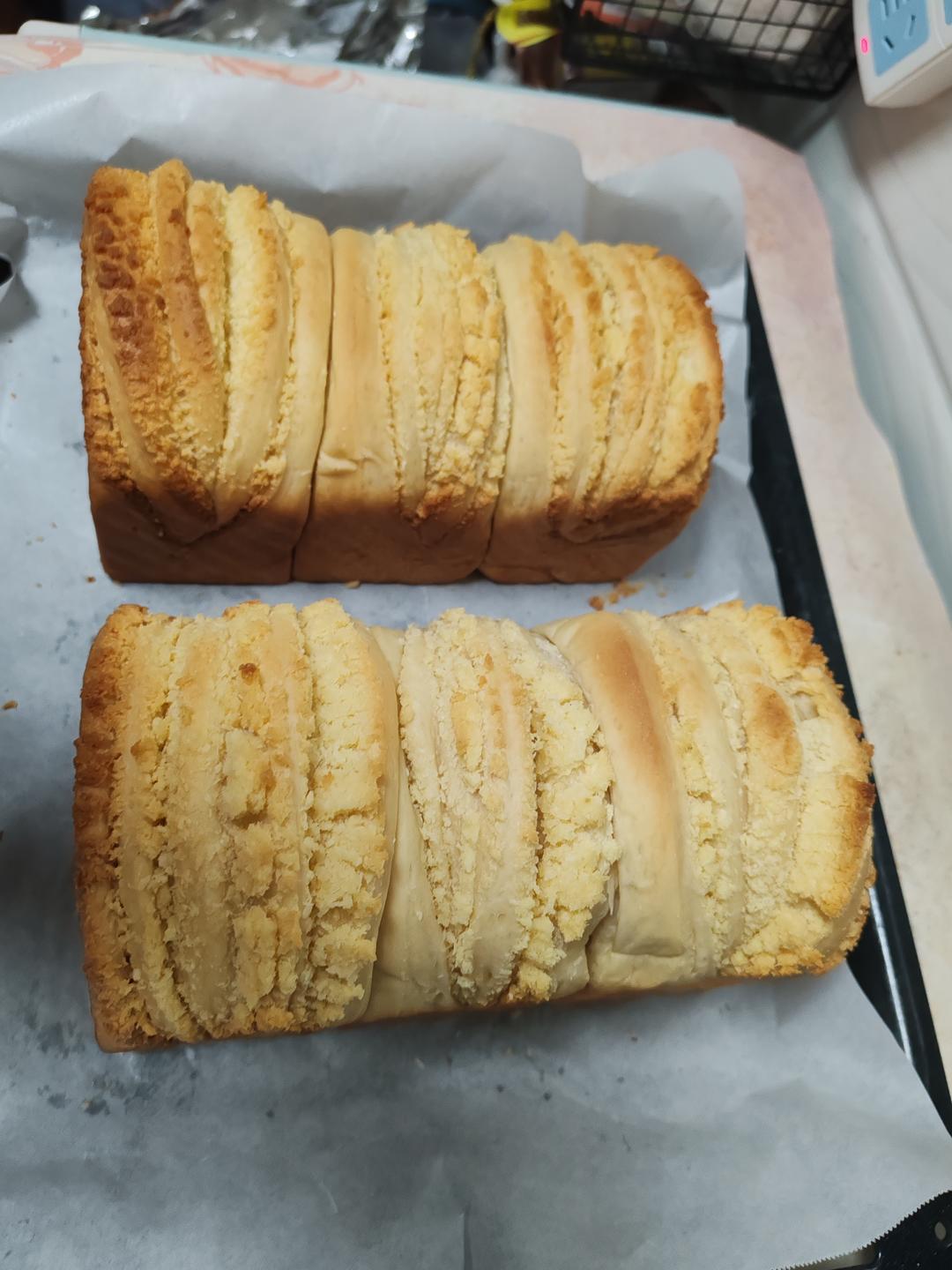 椰香满满的椰蓉土司~