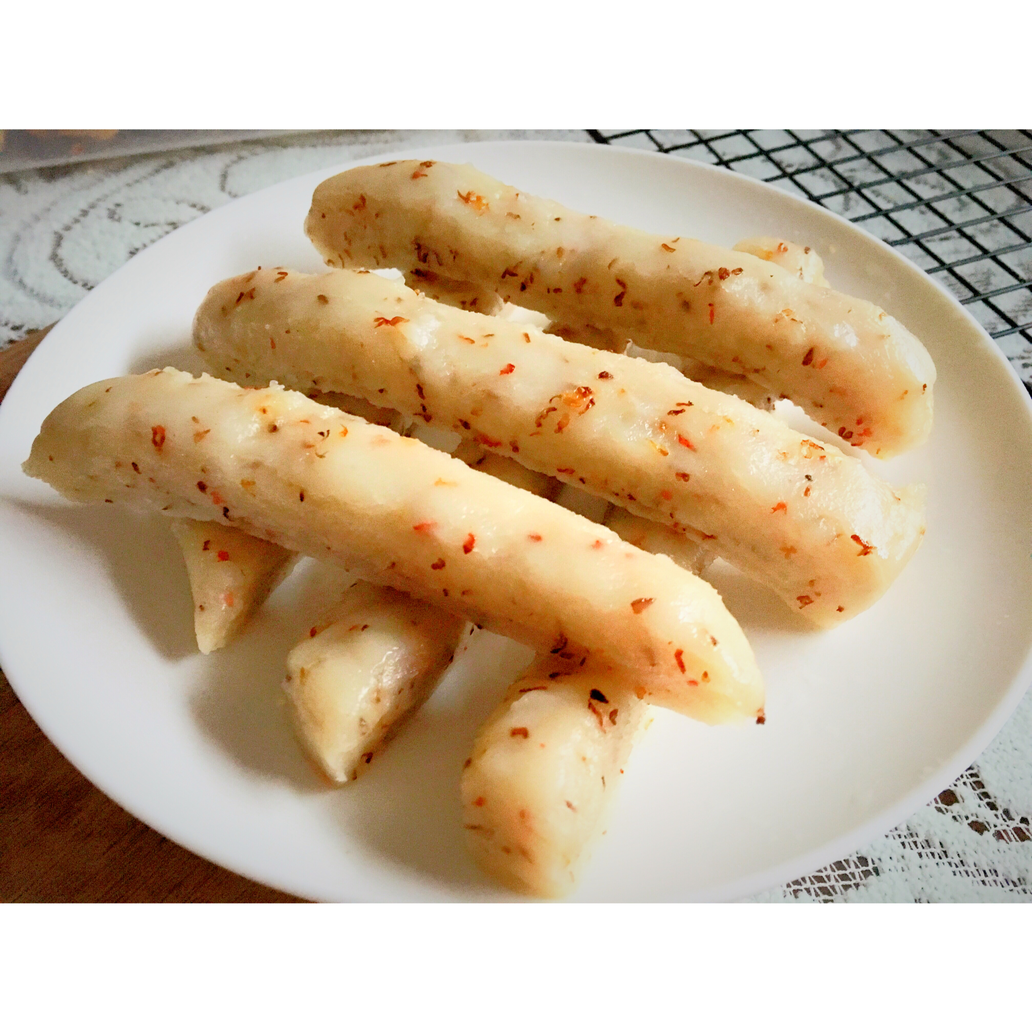 桂花红豆米糕
