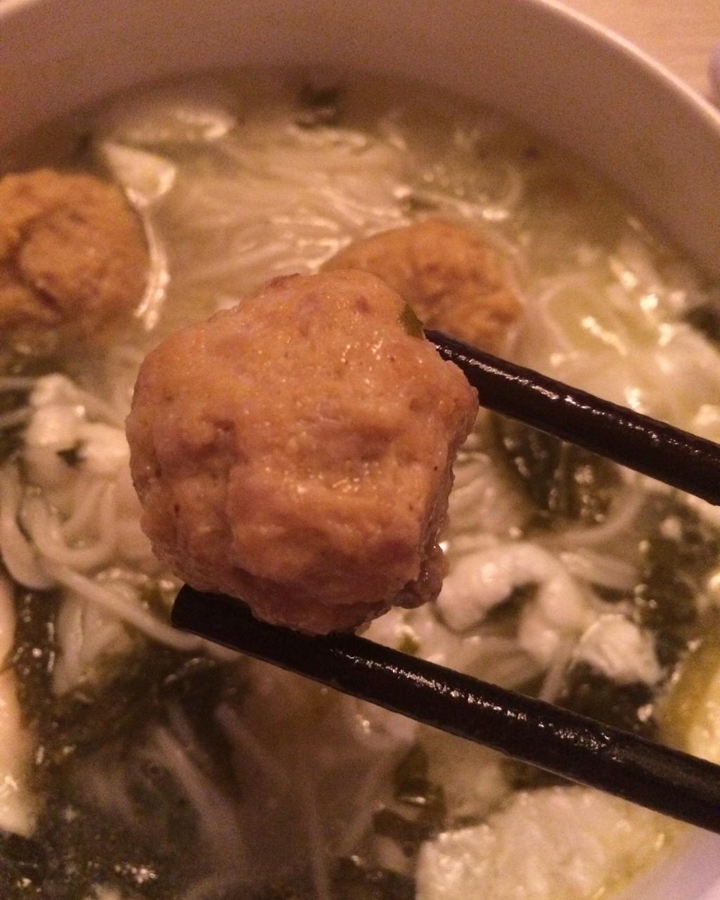 炸马蹄猪肉丸子