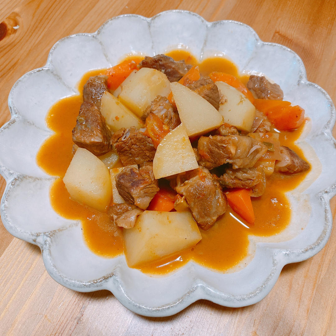 番茄土豆炖牛腩