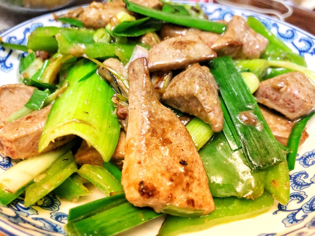 青椒炒猪肝