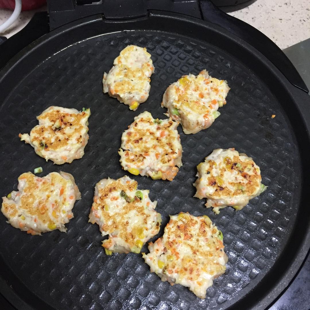 高蛋白减肥鸡肉饼