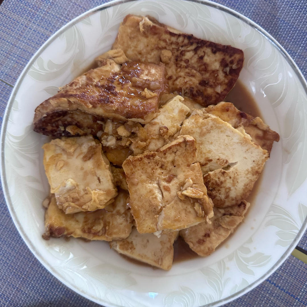无敌好吃的香煎豆腐