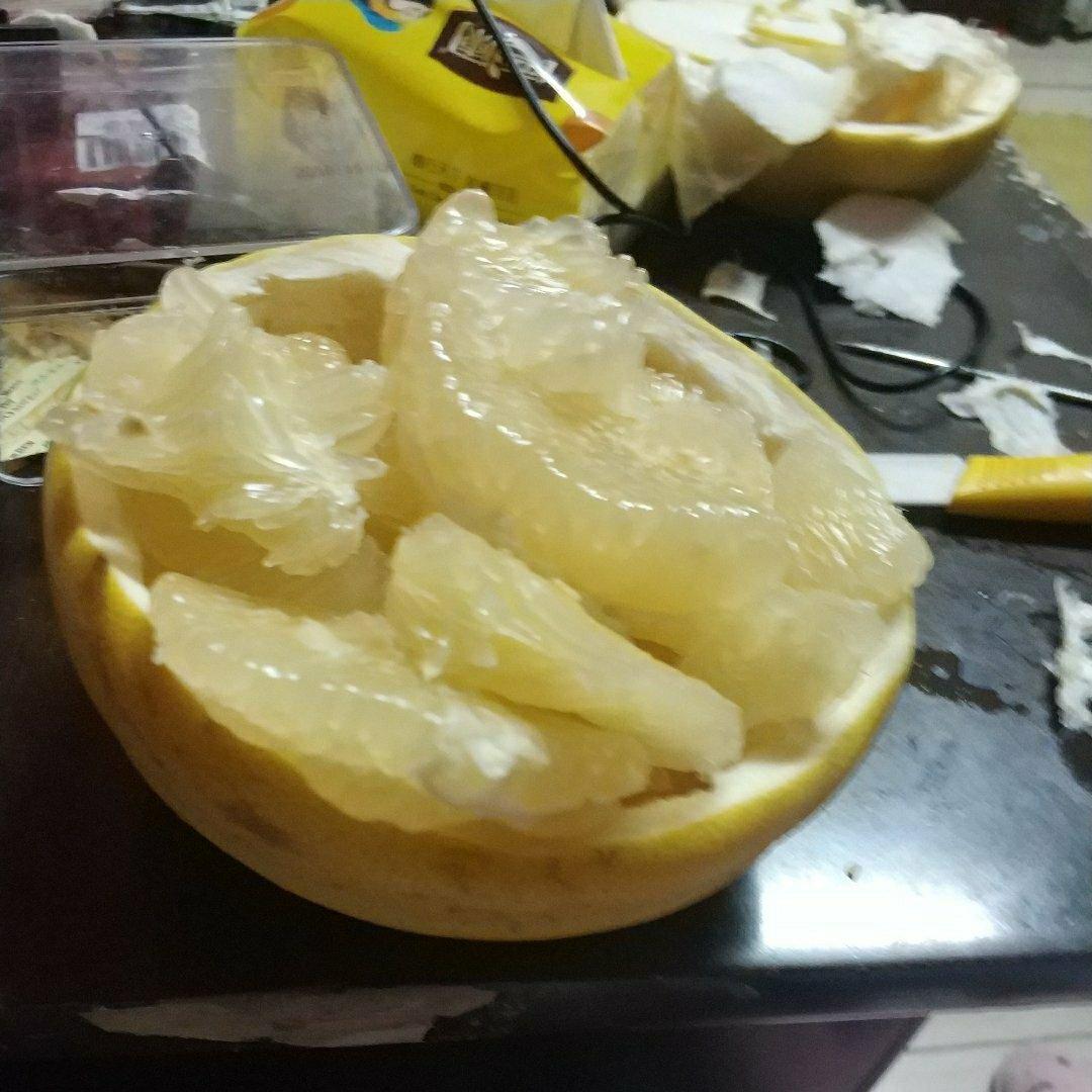 完美剥柚子大法……