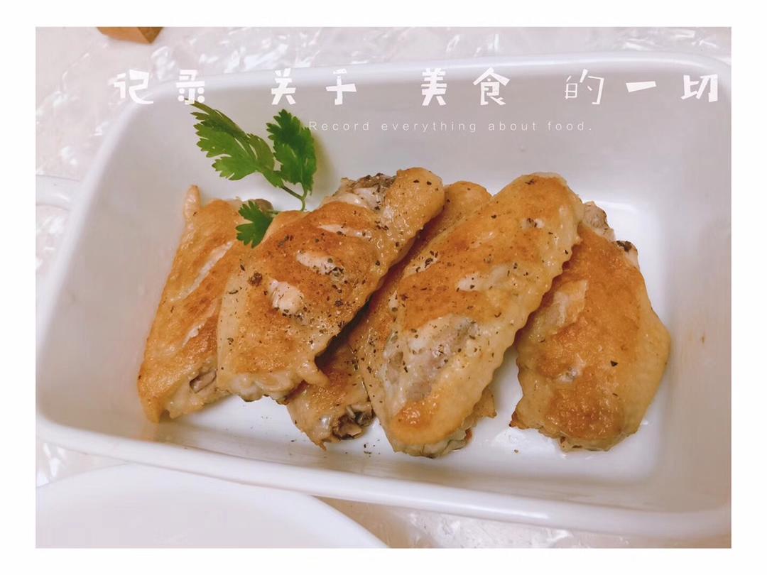 不需要一滴油外酥里嫩的香煎鸡翅