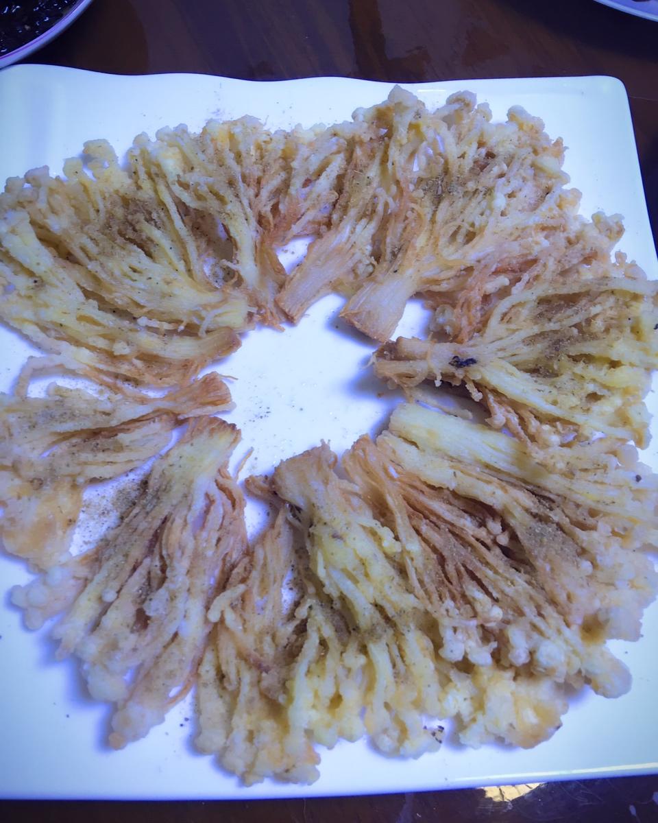 炸金针菇