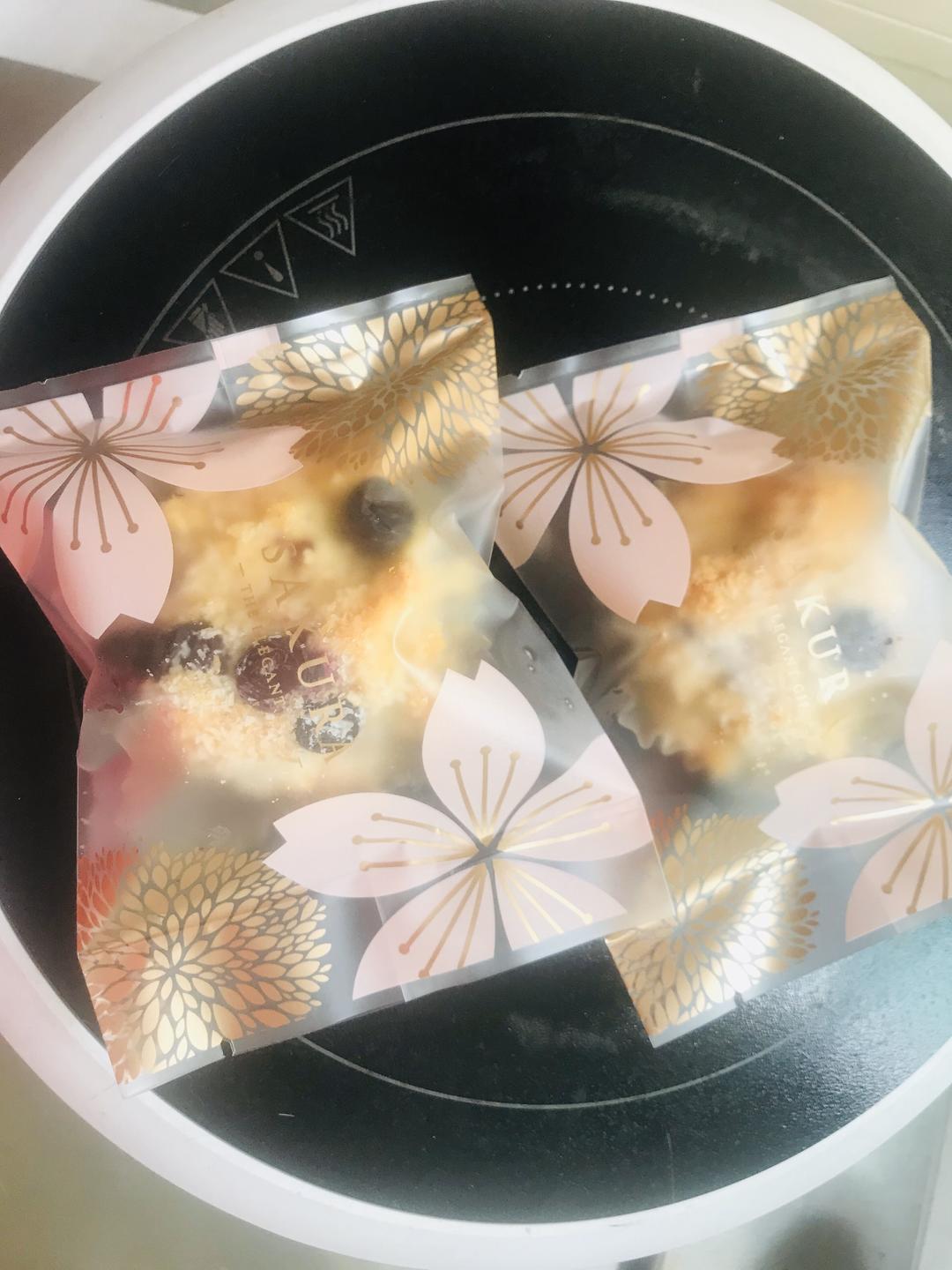 低糖椰蓉蓝莓麦芬