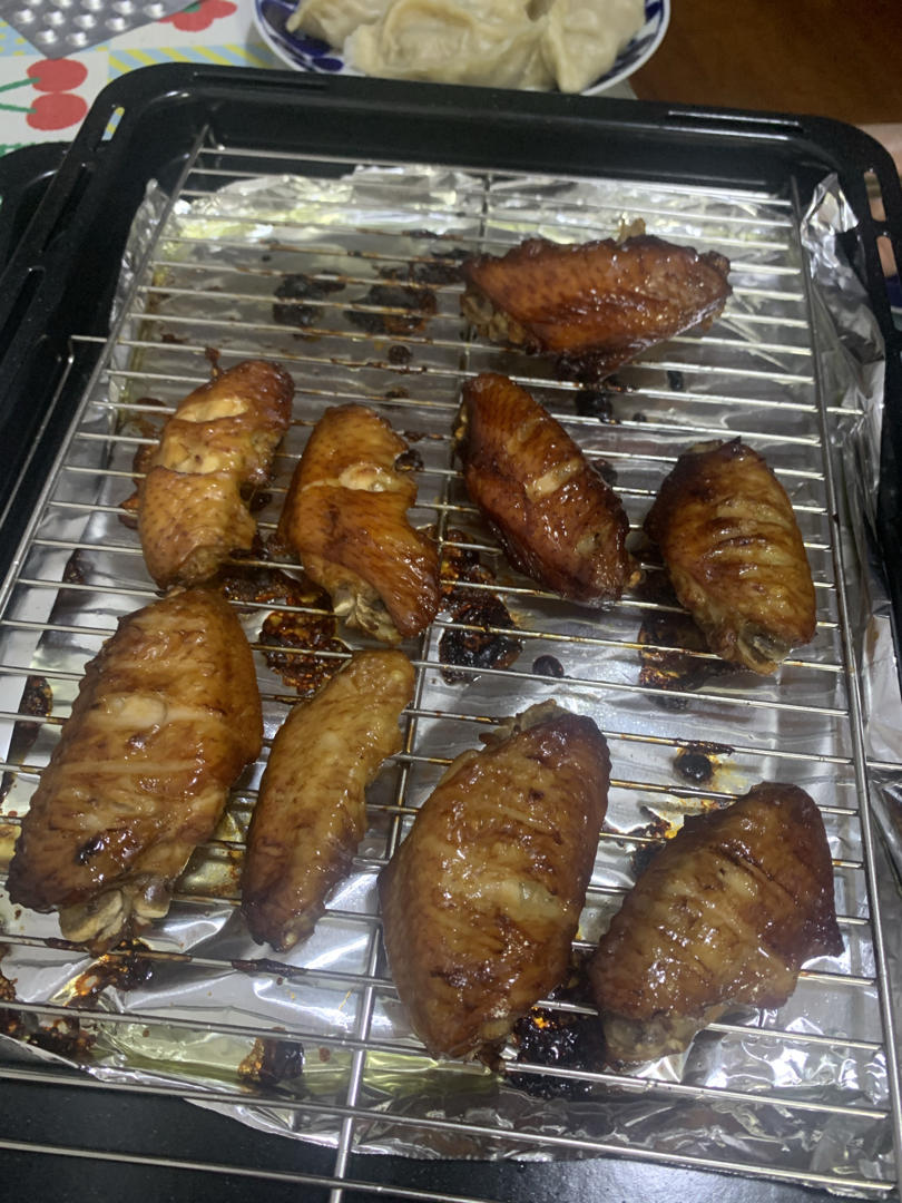 媲美烧烤店的烤鸡翅（烤箱版）