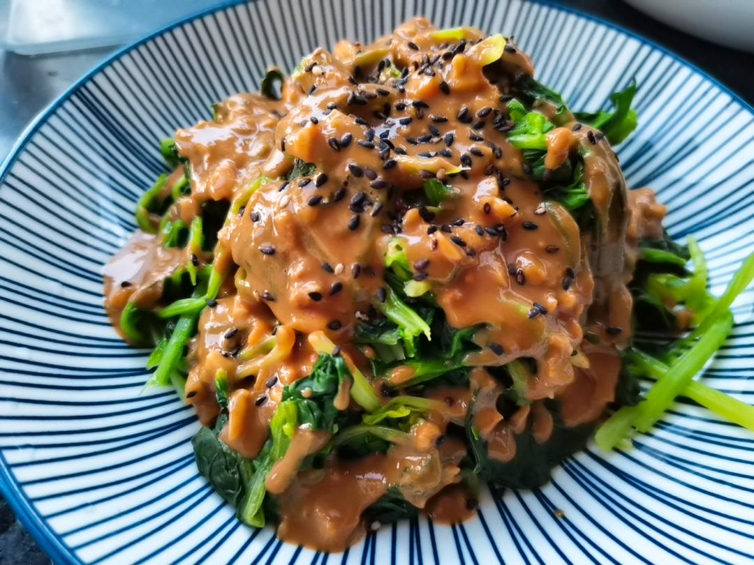麻酱菠菜
