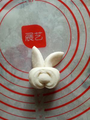 小兔子广式馒头的做法 步骤6