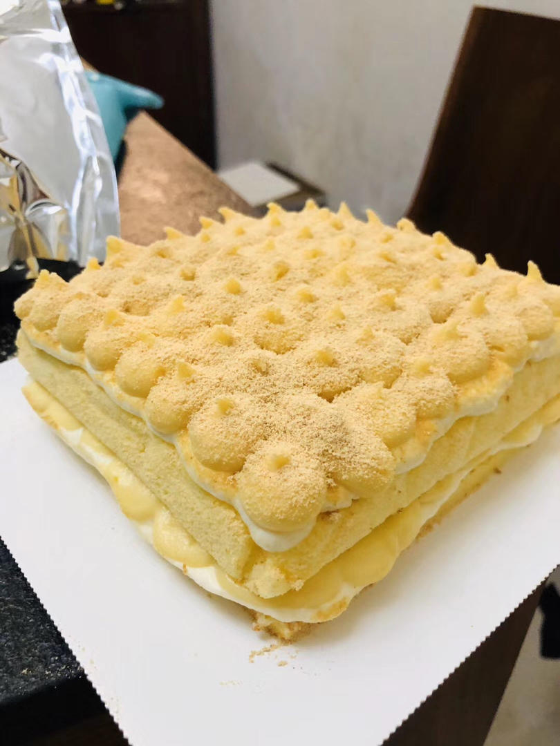 日式豆乳盒子蛋糕