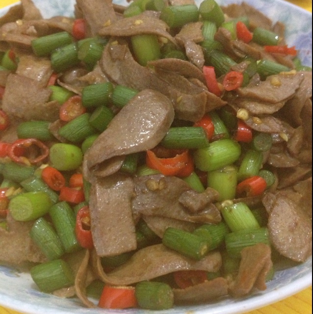 爆炒腰花