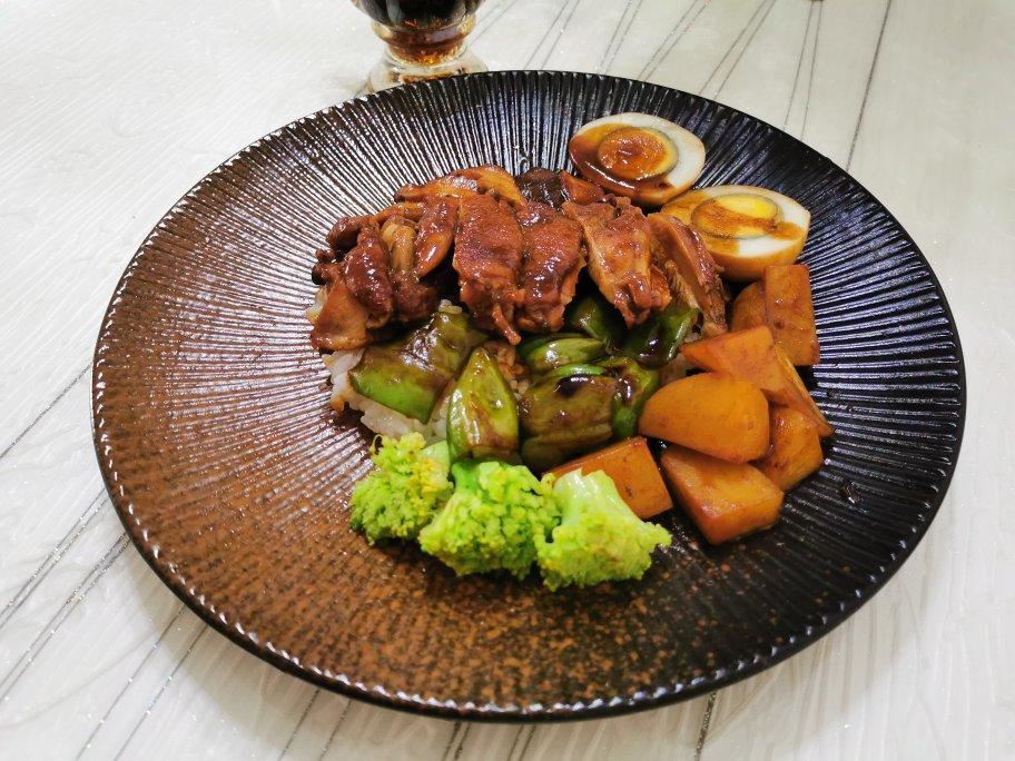 照烧鸡腿饭