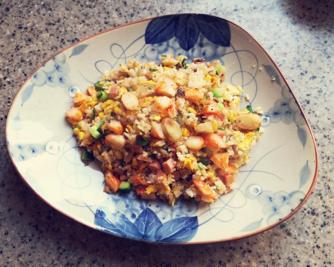 清新爽口黄瓜味炒饭