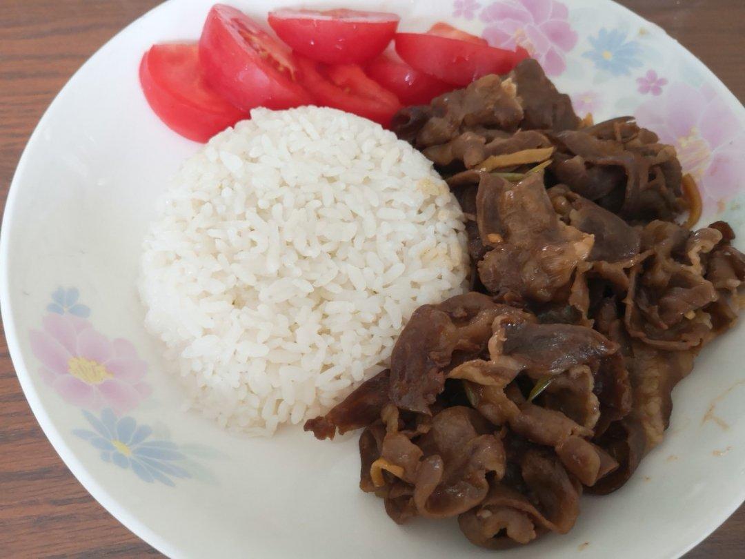 照烧肥牛饭～
