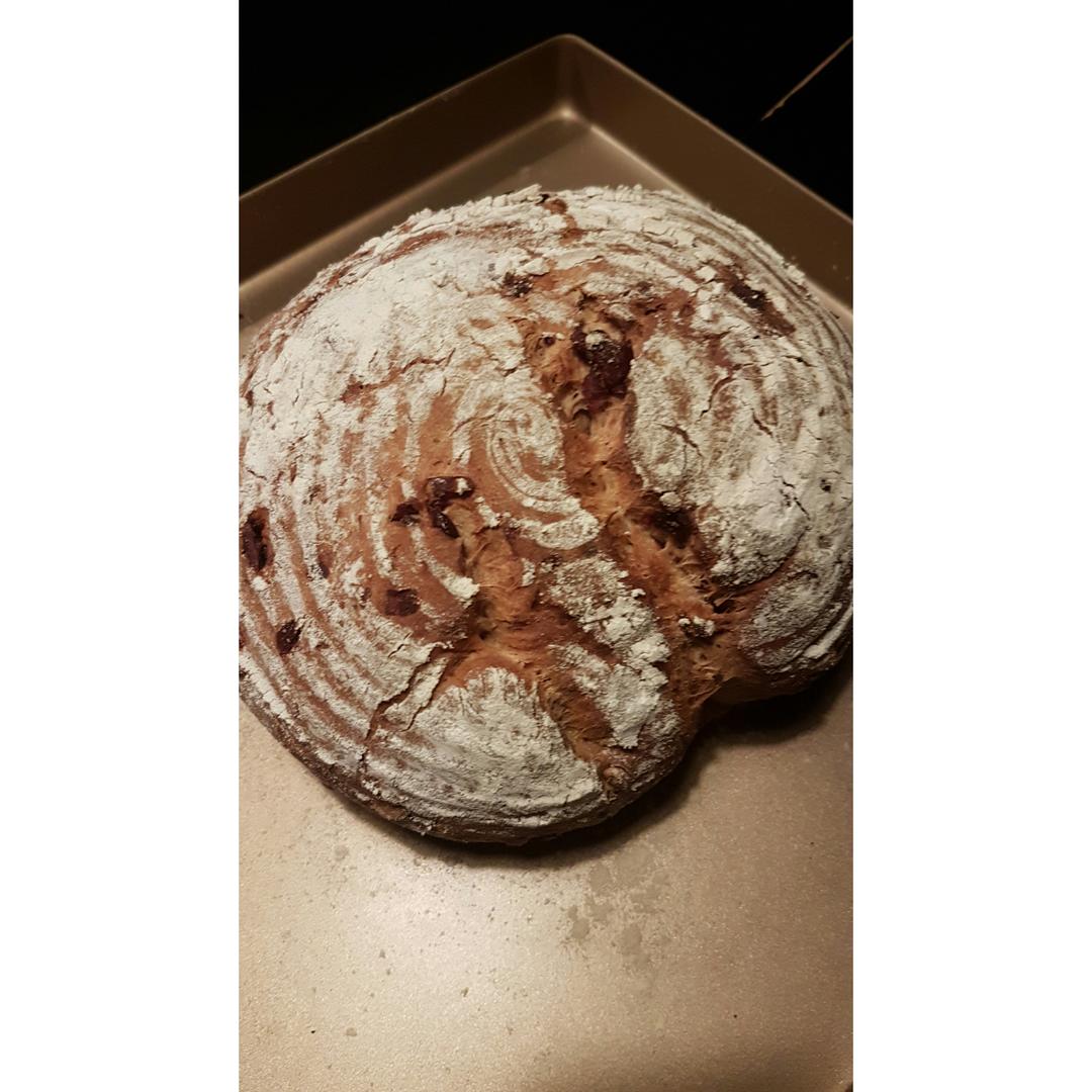 黑麦核桃红糖面包