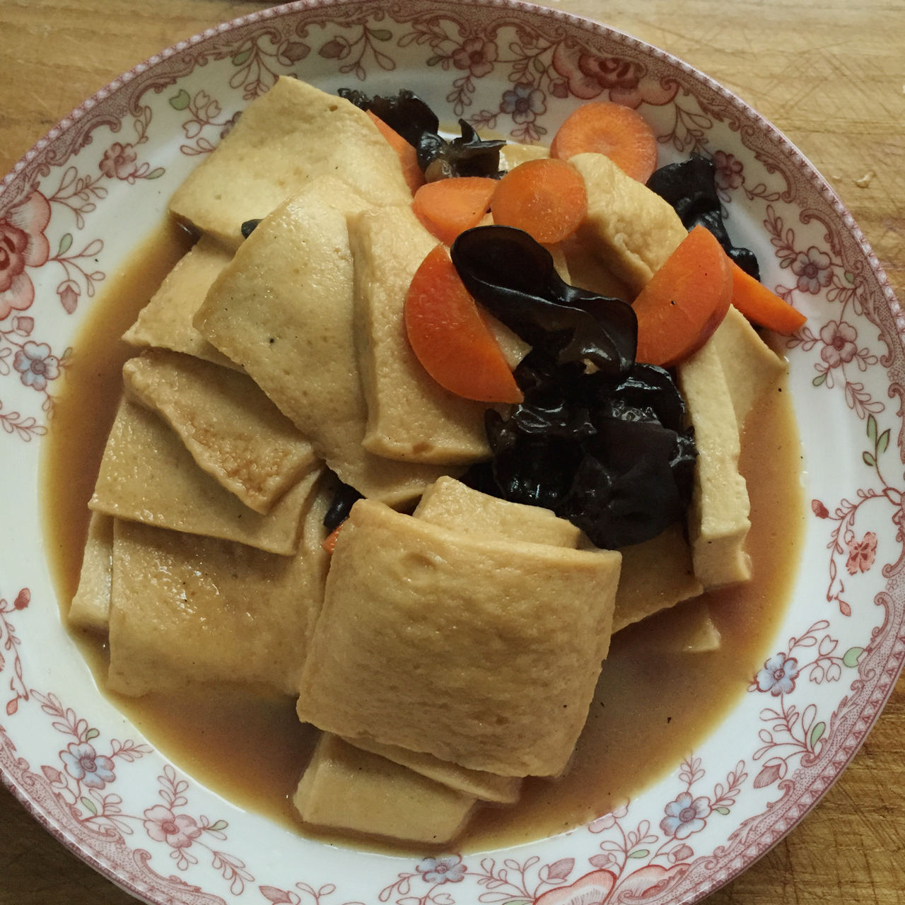 千叶豆腐烧木耳