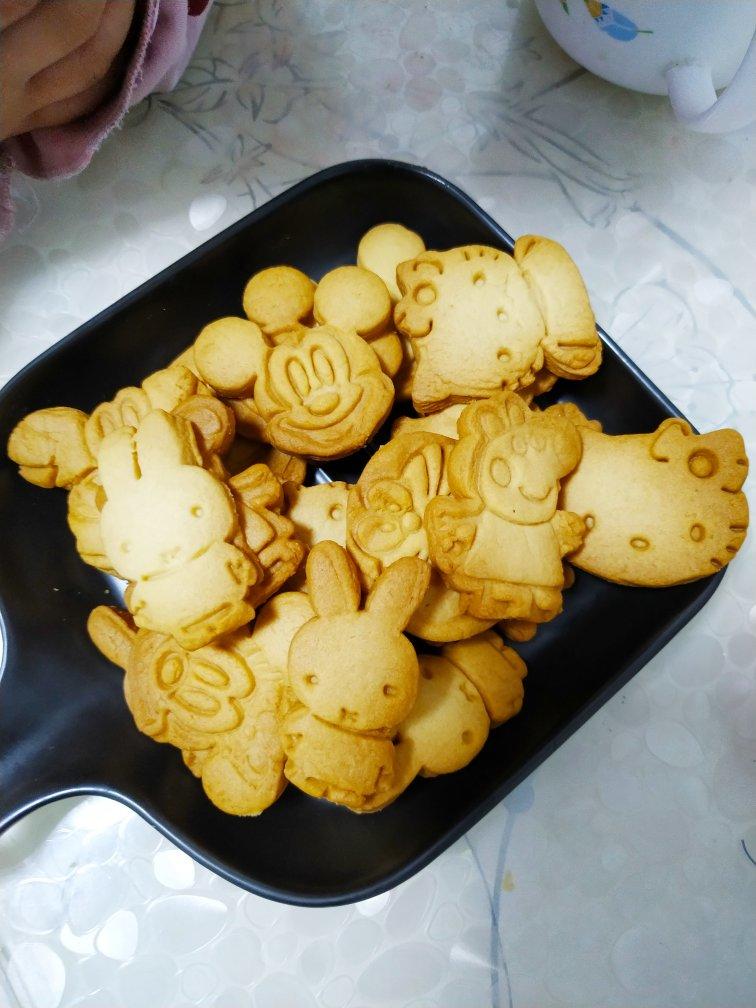 卡通黄油饼干