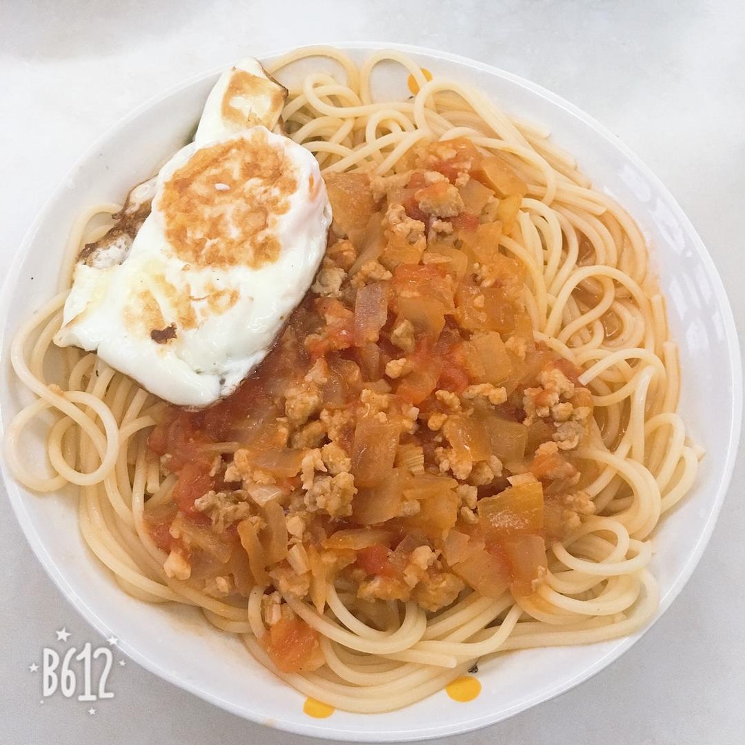番茄肉酱意大利面-家常版