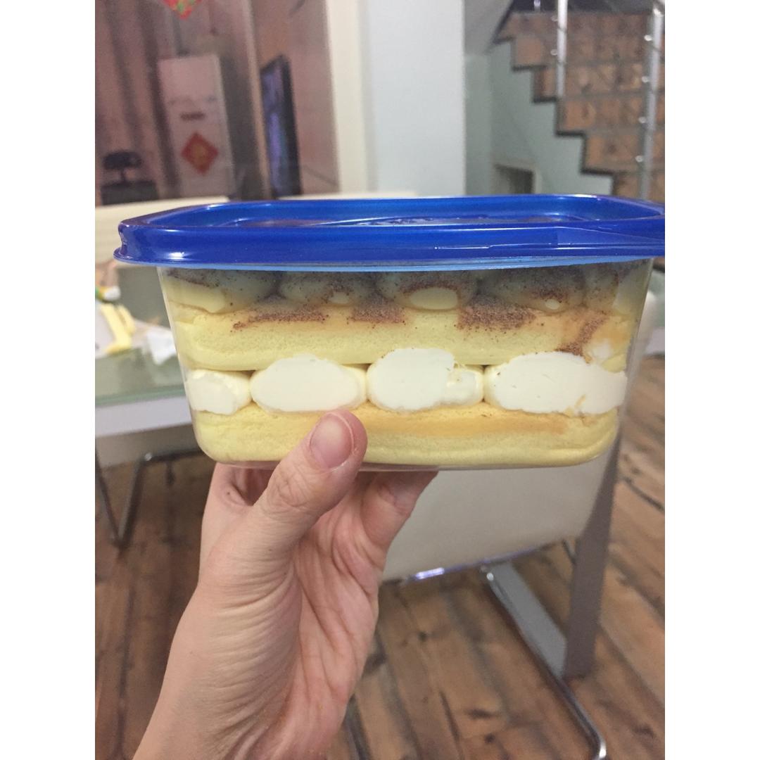 日式豆乳盒子蛋糕