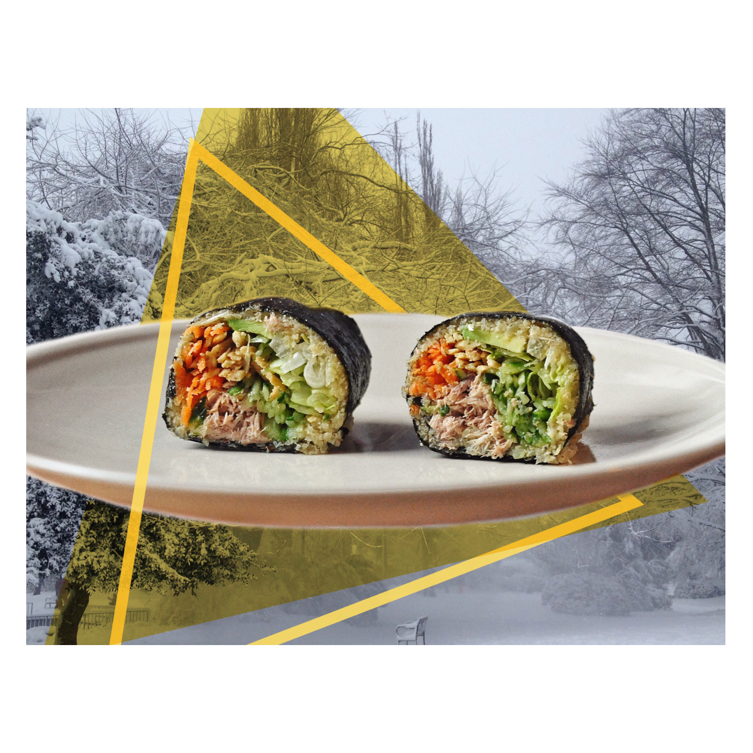 【健康三餐】低热量的“菜花米”寿司