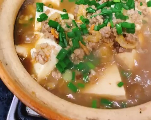 豆腐虾米瘦肉煲
