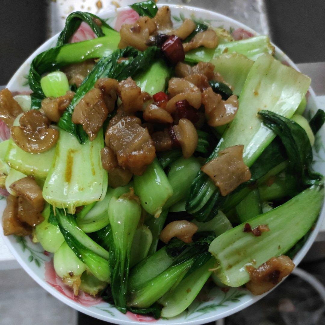 油渣青菜