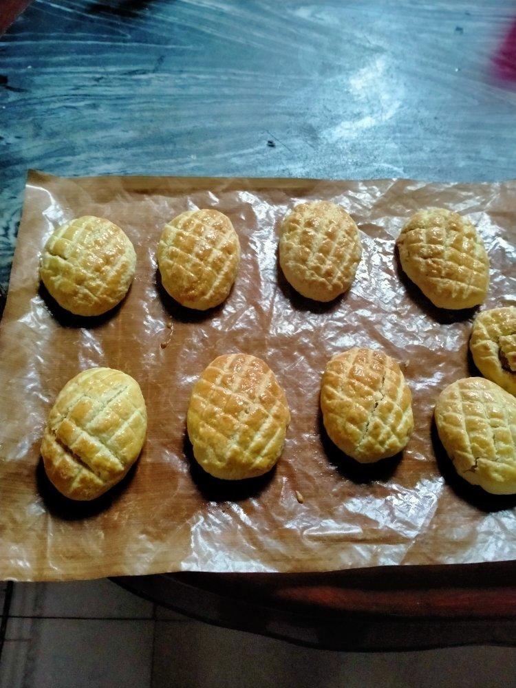 🍍豆沙蛋角酥