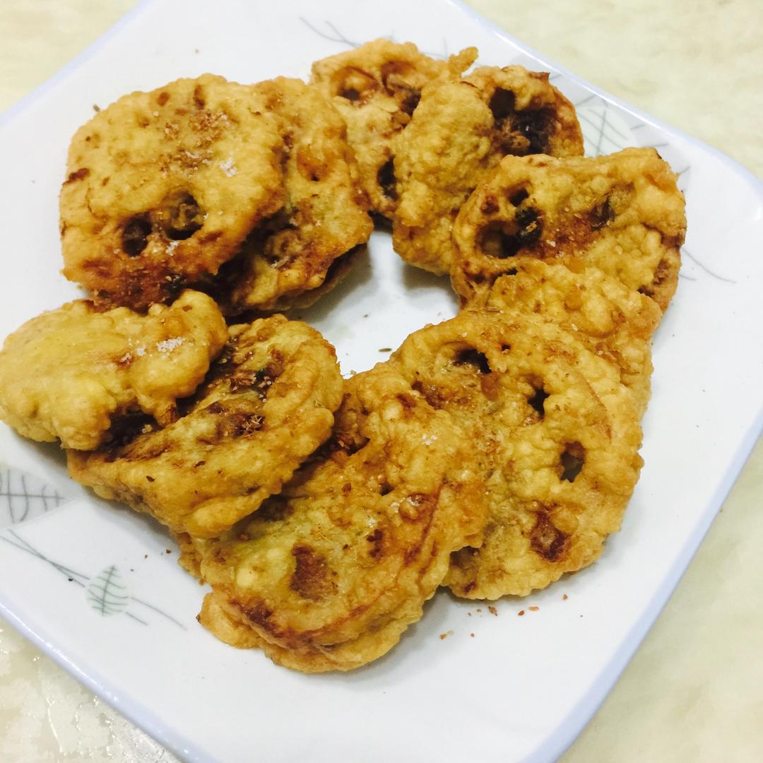 阳光5253做的香煎藕盒