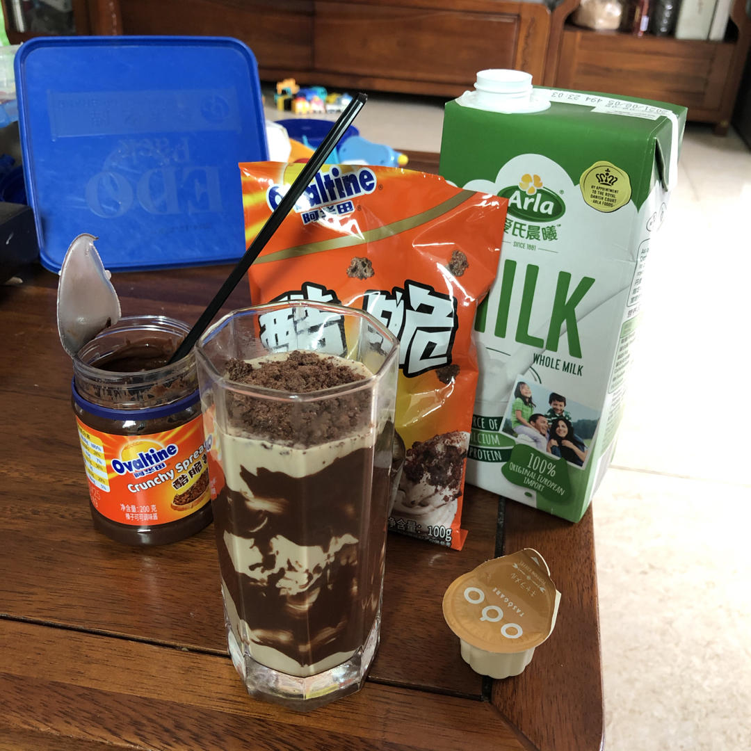 喜茶同款|阿华田波波冰