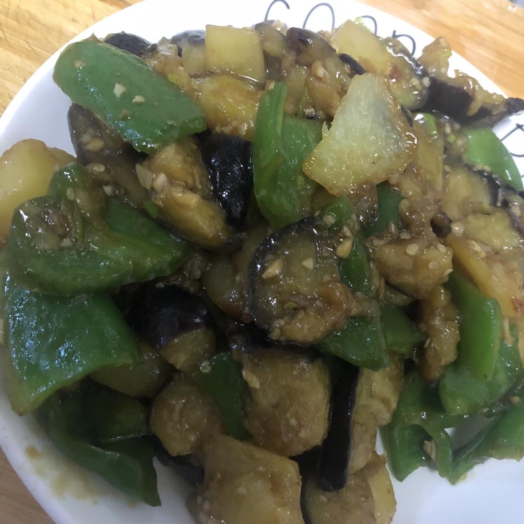 极简少油地三鲜