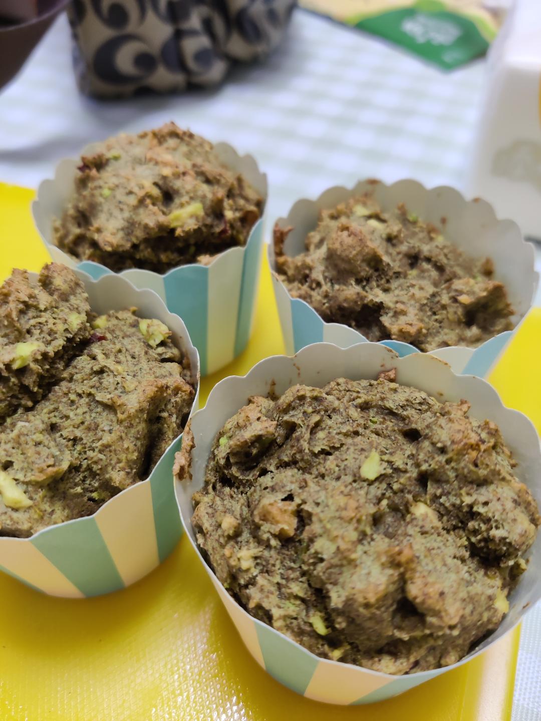 牛油果玛芬蛋糕（低糖低油）