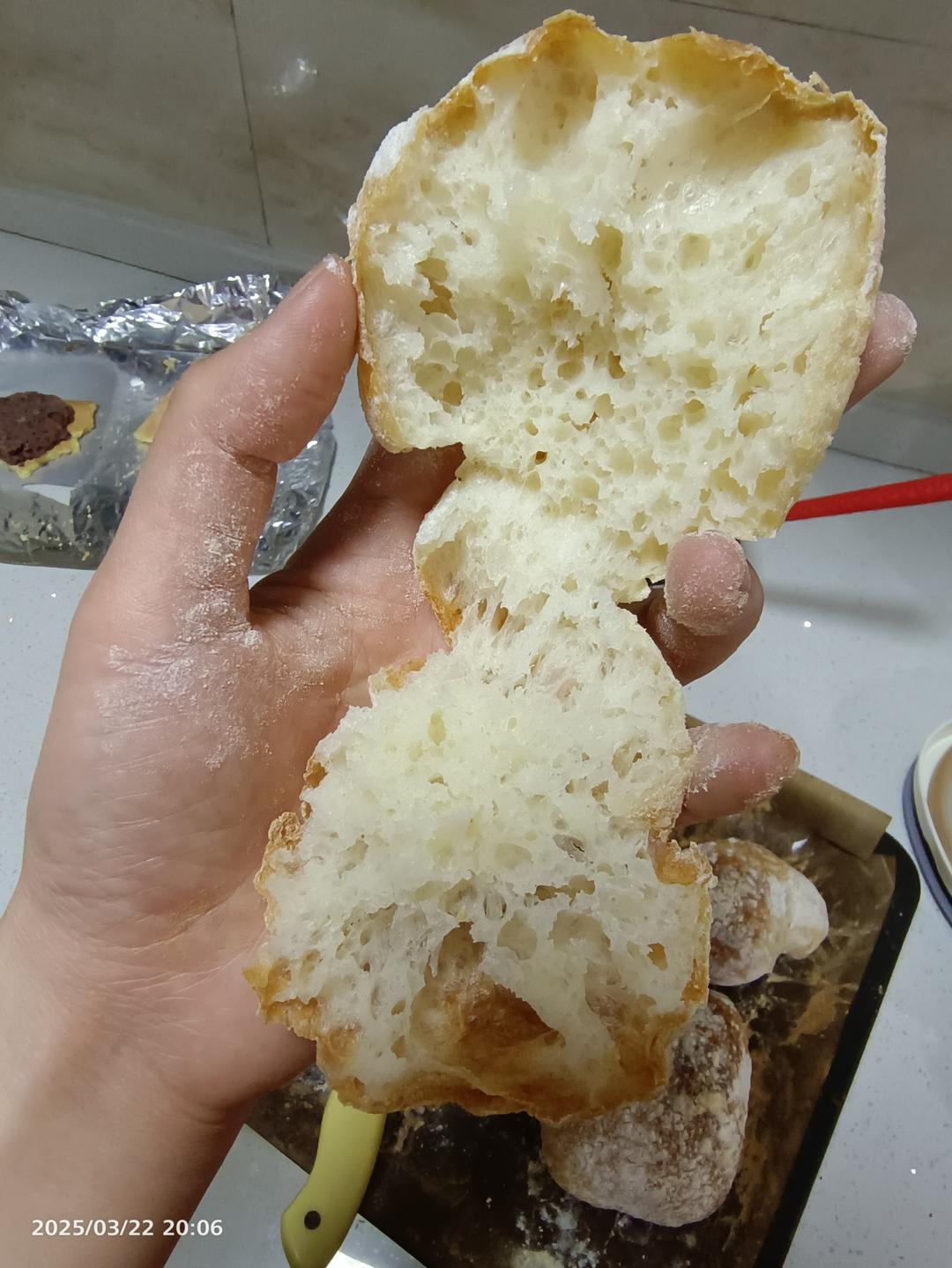 纯奶手撕吐司的做法 步骤1