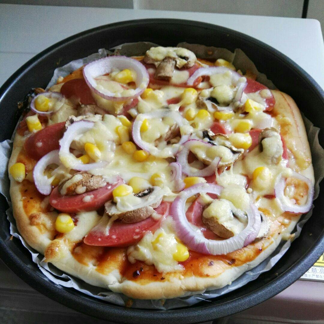 自制厚底披萨面饼