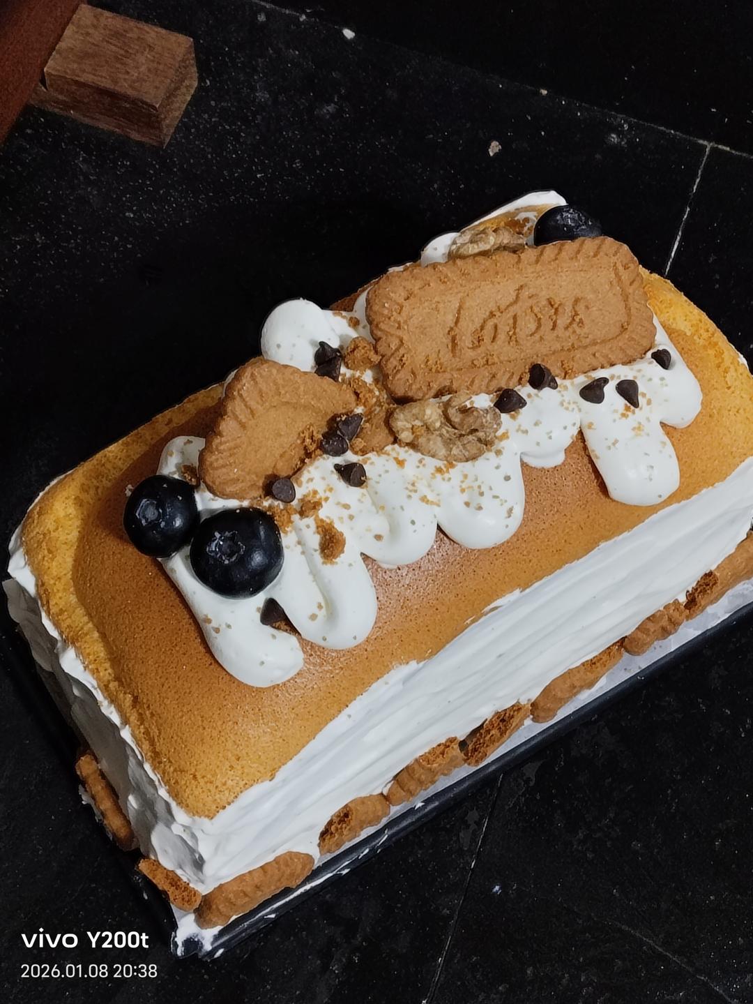 好吃到感动的咸焦糖戚风