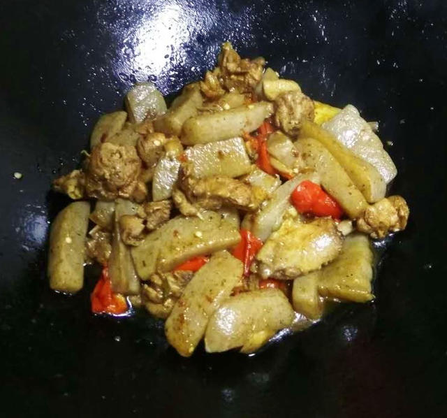 魔芋烧鸭子