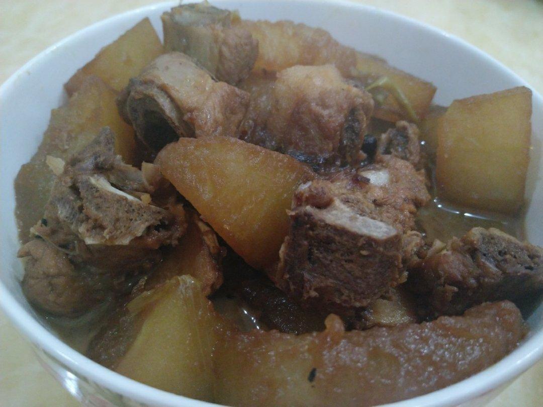 红烧排骨冬瓜