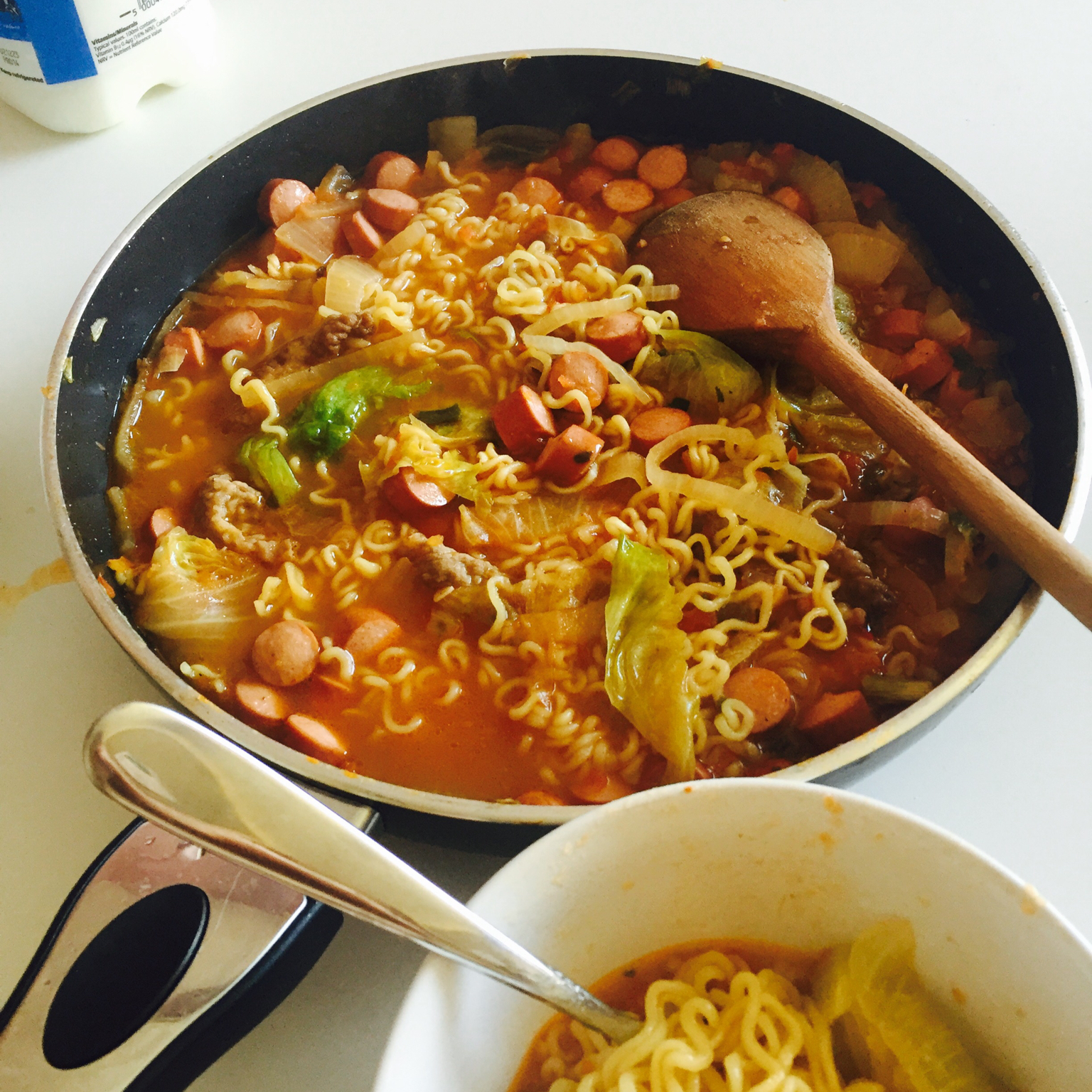 韩式芝士部队锅