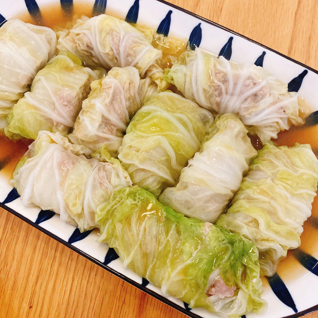 肉酿白菜卷