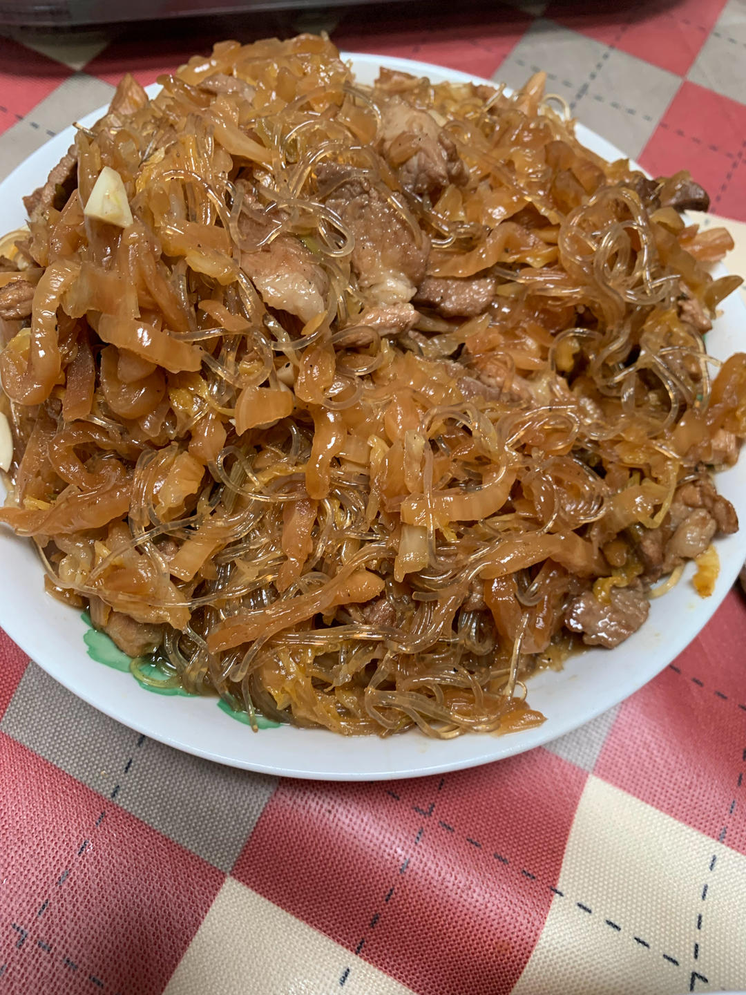 酸菜炒粉丝